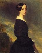 Franz Xaver Winterhalter Francoise Caroline Gonzague, Princesse de Joinville oil painting on canvas